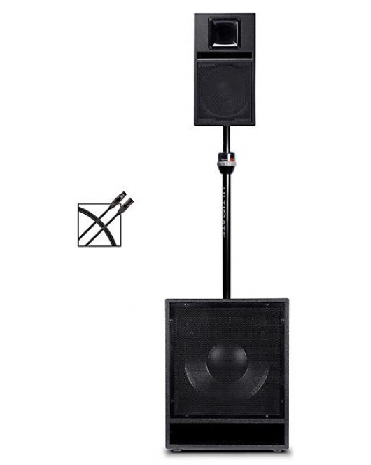 BASSBOSS Portable Performer Package With BB15 and SV9