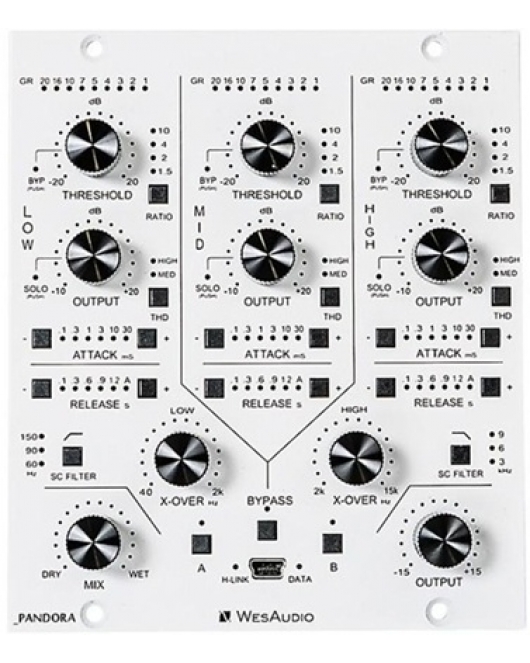 WesAudio Pandora NG500 Multiband Compressor WesAudio Pandora NG500 Multiband Compressor