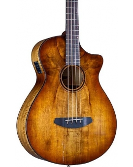 Breedlove Pursuit Exotic S CE Concerto Acoustic-Electric Bass Amber Burst
