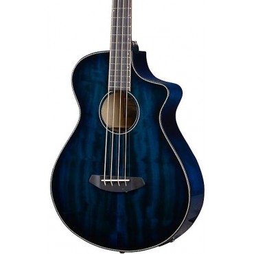 Breedlove Pursuit Exotic S Concert CE Myrtlewood Acoustic-Electric Bass Twilight Burst