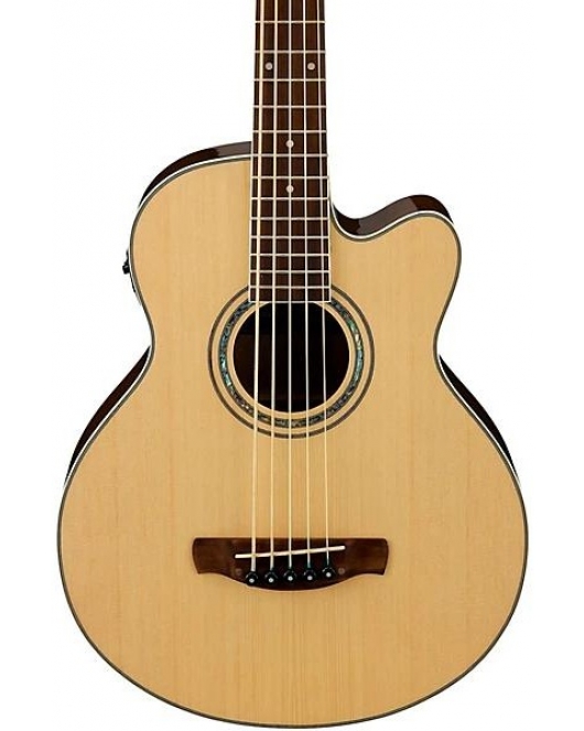 Ibanez AEB105E 5 String Acoustic Electric Bass Natural Ibanez AEB105E 5 String Acoustic Electric Bass Natural