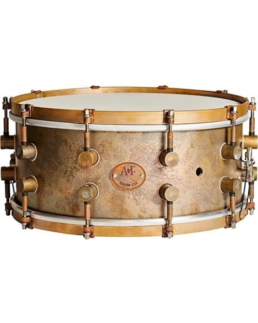 A and F Drum Co A and Fers Bell Brass Snare 14x6.5