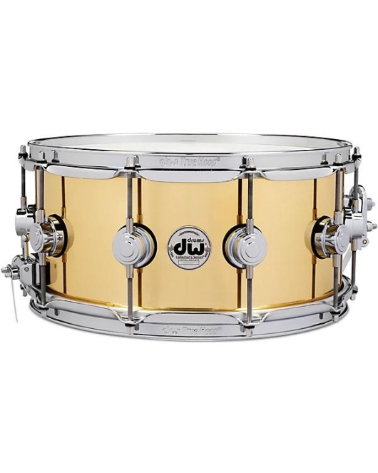 DW Collector Series 14x65 Polished Brass Snare Drum DW Collector Series 14x65 Polished Brass Snare Drum