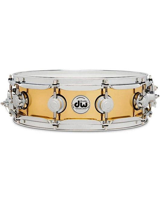 DW Collector Series 14x4 Polished Brass Snare Drum DW Collector Series 14x4 Polished Brass Snare Drum