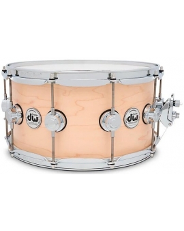 DW Collectors Series SSC Satin Oil Snare With Chrome Hardware 14 x 7 in. Satin Oil Natural