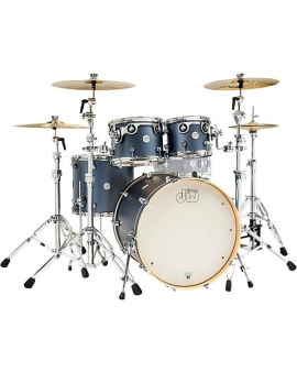 DW Design Series 4-Piece Shell Pack Blue Slate