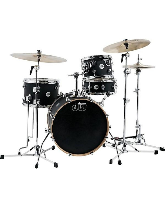 DW Mini-Pro 4-Piece Shell Pack Satin Black