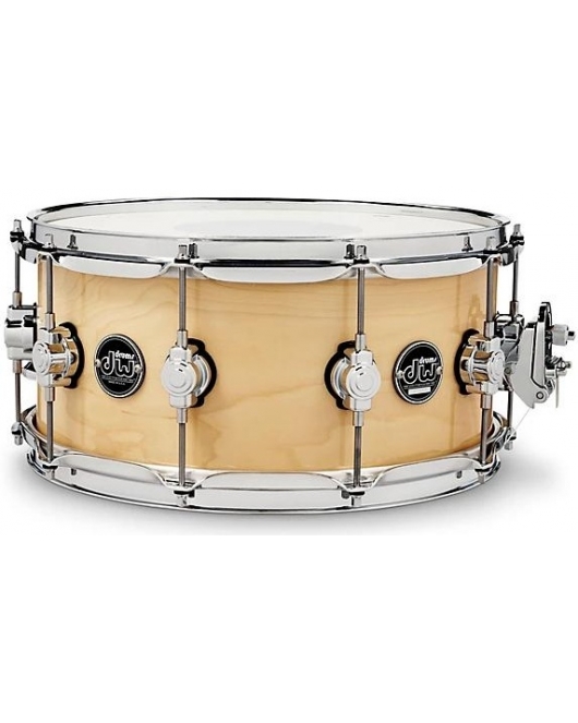 DW Performance Series Snare Drum 14x6.5 Natural Lacquer DW Performance Series Snare Drum 14x6.5 Natural Lacquer