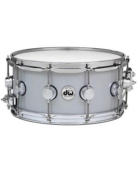 DW Thin Aluminum Snare Drum 14 x 6.5 in. Chrome Hardware