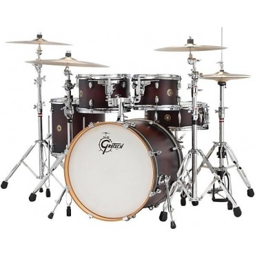 Gretsch Drums Catalina Maple 5-Piece Shell Pack With 20" Bass Drum Satin Deep Cherry Burst