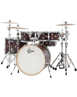 Gretsch Drums Catalina Maple 6-Piece Shell Pack With Free 8" Tom Satin Deep Cherry Burst
