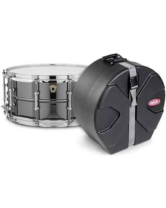 Ludwig Black Beauty Snare Drum Tube Lugs SKB Case
