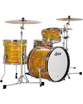 Ludwig Classic Maple 3-Piece Downbeat Shell Pack With 20" Bass Drum Citrus Mod
