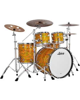 Ludwig Classic Maple 4-Piece Mod Shell Pack With 22" Bass Drum Citrus Mod