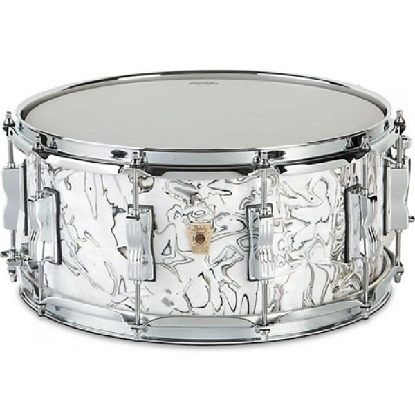 Ludwig Classic Maple Snare Drum 14 x 6.5 in. White Mosaic