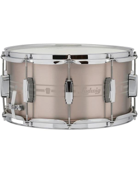 Ludwig Heirloom Stainless Steel Snare Drum 14 x 7 in.