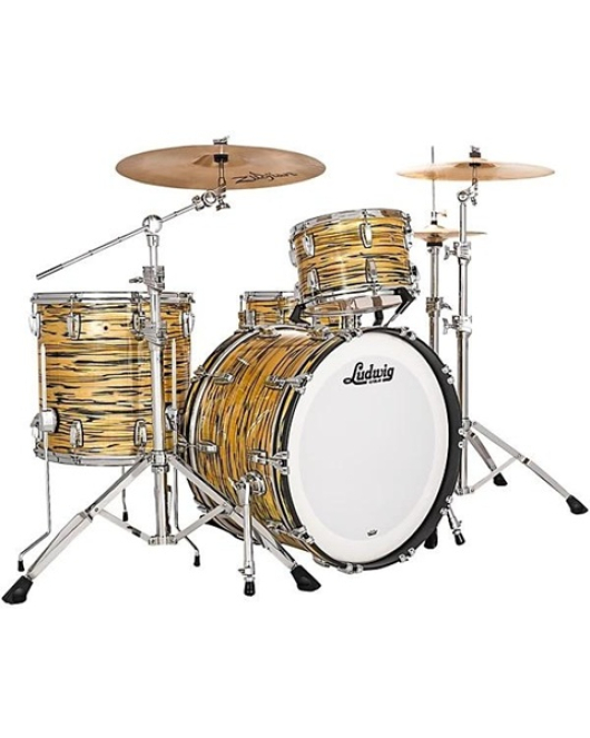 Ludwig Legacy Mahogany 3-Piece Fab Shell Pack 22 Bass Drum