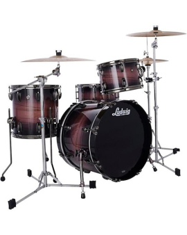Ludwig Maple Exotic 3-Piece Downbeat Shell Pack with 20 in. Bass Drum Amethyst Burst