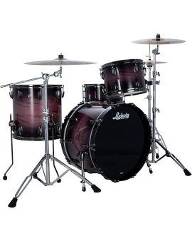 Ludwig Maple Exotic 3-Piece FAB Shell Pack with 22 in. Bass Drum Amethyst Burst
