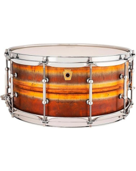 Ludwig Raw Bronze Phonic Snare Drum With Tube Lugs 14 x 6.5 in.