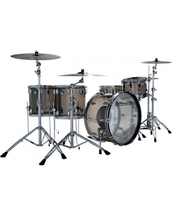 Ludwig Vistalite 4-Piece Zep Shell Pack With 26" Bass Drum Bronze
