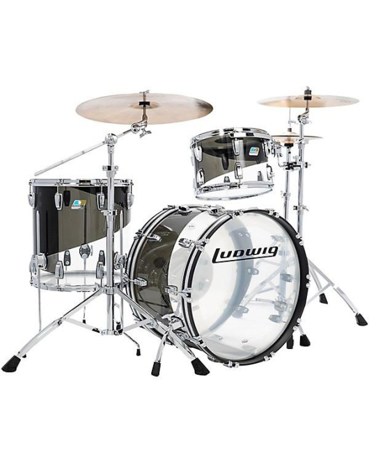 Ludwig Vistalite 50th Anniversary 3-Piece Shell Pack 22 Bass