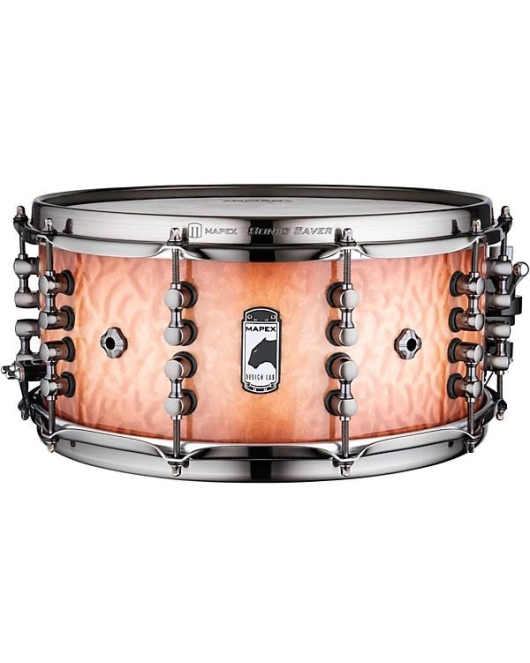 Mapex Black Panther Versatus Snare Drum 14x6.5 Peach Burl Burst Mapex Black Panther Versatus Snare Drum 14x6.5 Peach Burl Burst