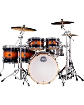 Mapex LT628S Armory Series 6-Piece Studioease Shell Pack Fast Toms With 22" Bass Drum Caribbean Burst