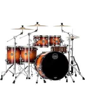 Mapex Saturn Evolution Workhorse Maple 5-Piece Shell Pack With 22" Bass Drum Exotic Sunburst