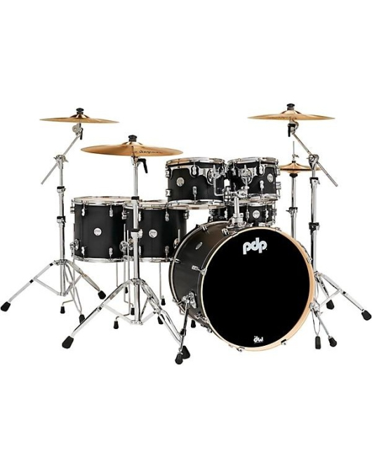 PDP by DW Concept Maple 6-Piece Shell Pack Carbon Fiber PDP by DW Concept Maple 6-Piece Shell Pack Carbon Fiber
