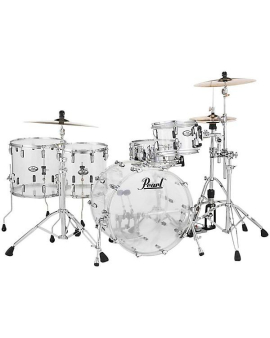 Pearl Crystal Beat 4-Piece Rock Shell Pack Ultra Clear