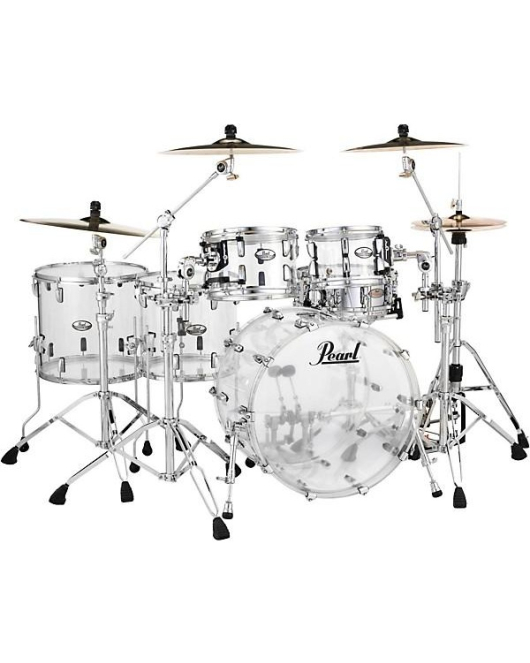 Pearl Crystal Beat 5-Piece Shell Pack Ultra Clear