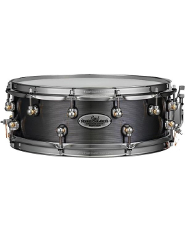 Pearl Dennis Chambers Milled Aluminum Snare Drum 14 x 5 in. Black Nickel