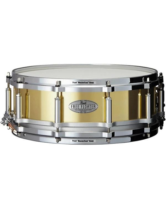 Pearl Free Floating Brass Snare Drum 14 x 5 in