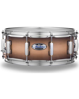Pearl Masters Maple Complete Snare Drum 14 x 6.5 in. Satin Natural