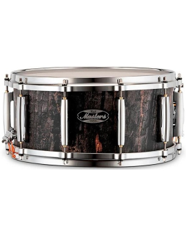 Pearl Masters Maple Snare Drum 14 x 6.5 in. Satin Charred Oak