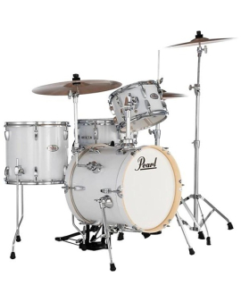 Pearl Midtown 4-Piece Complete Drum Set Pure White