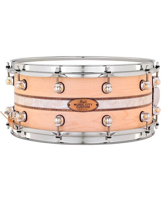 Pearl Music City Custom Maple Snare 14x6.5 Kingwood Pearl Music City Custom Maple Snare 14x6.5 Kingwood