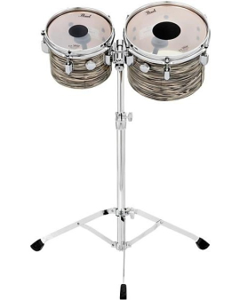 Pearl President Series Deluxe Concert Tom Set With Double Tom Stand Desert Ripple