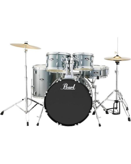 Pearl Roadshow 5-Piece New Fusion Drum Set Charcoal Metallic