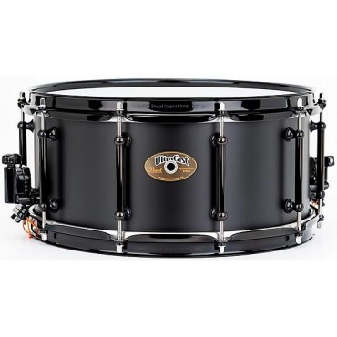 Pearl Ultracast 5/3/5mm Cast Aluminum Snare Drum 14 x 6.5 in. Black Pearl Ultracast 5/3/5mm Cast Aluminum Snare Drum 14 x 6.5 in. Black