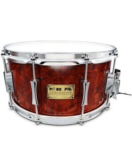 Pork Pie Bubinga Gloss Snare Drum 14 x 7 in.