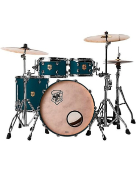 SJC Drums Tour Series 4-Piece Shell Pack Dark Harbor