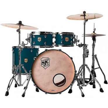 SJC Drums Tour Series 4-Piece Shell Pack Dark Harbor