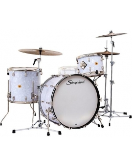 Slingerland Radio King 3-Piece Shell Pack With 24" Bass Drum White Marine Pearl