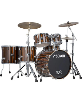 SONOR AQ2 150th Anniversary High-Gloss Ebony Veneer Shell Pack