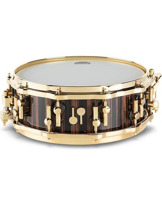 SONOR SQ2 Beech Snare Drum 14x5 Ebony Gold