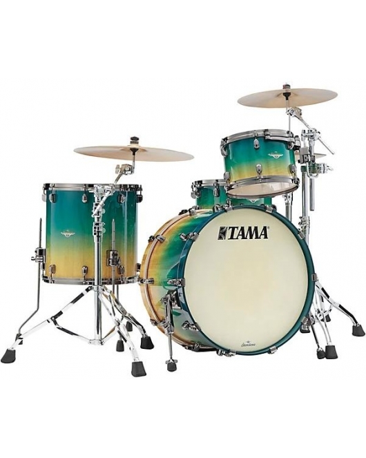TAMA Starclassic Maple 3 Piece Shell Pack Marine Fade TAMA Starclassic Maple 3 Piece Shell Pack Marine Fade
