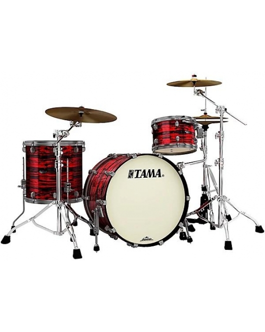 TAMA Starclassic Maple 3 Piece Shell Pack Red Oyster TAMA Starclassic Maple 3 Piece Shell Pack Red Oyster