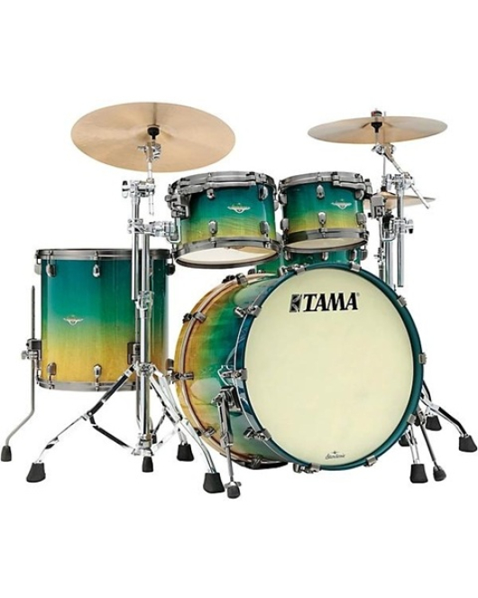 TAMA Starclassic Maple 4 Piece Shell Pack Marine Fade